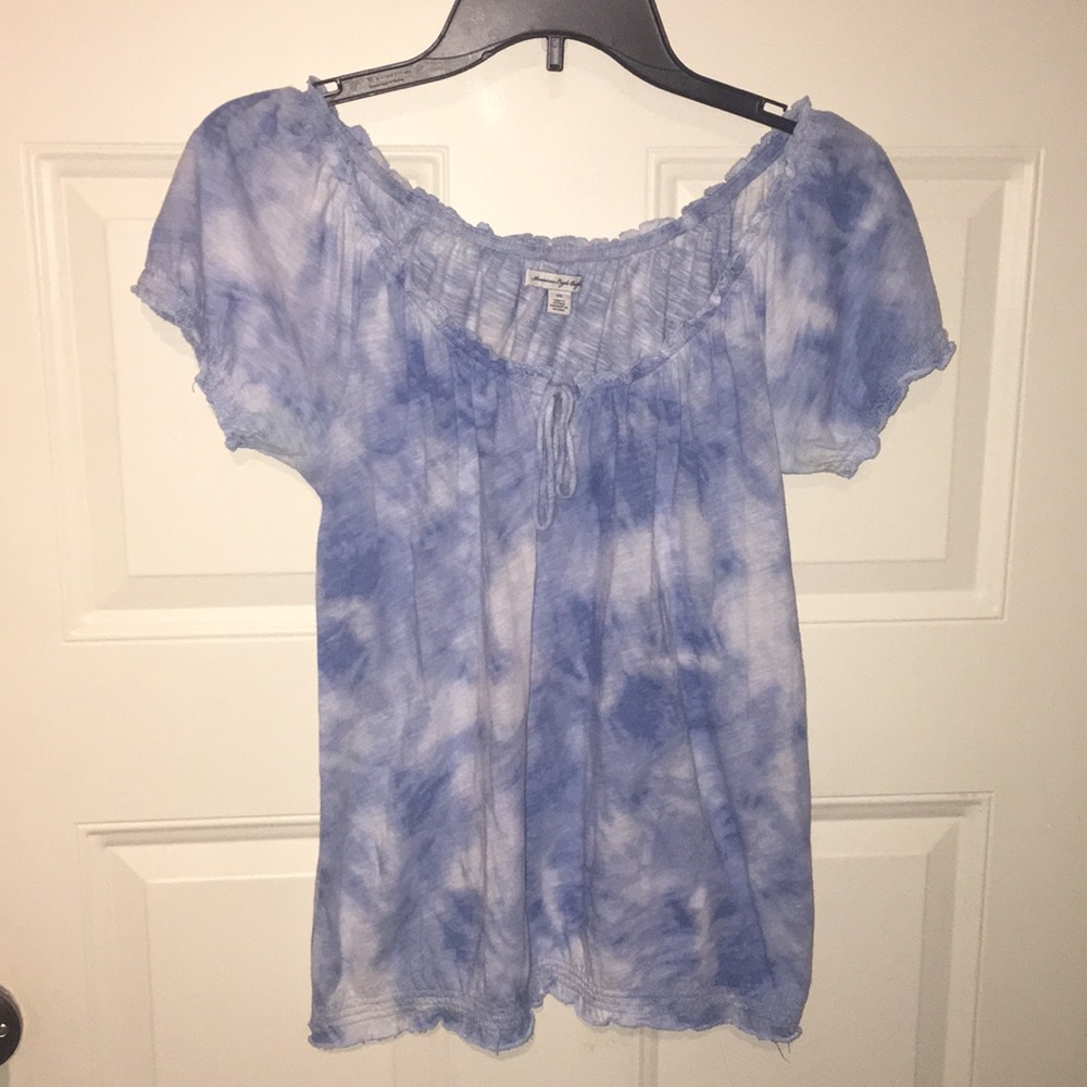American Eagle Tie Dye Top